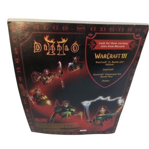 Blizzard Entertainment Book Diablo 2 Gaming Strategy Vintage M - Mature - Picture 5 of 5